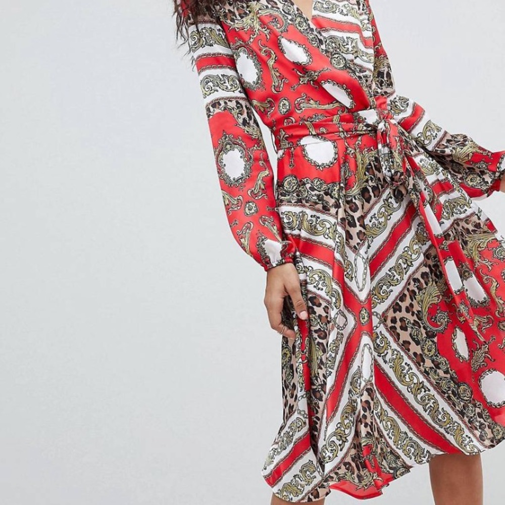 Asos Flounce London Midi Dress